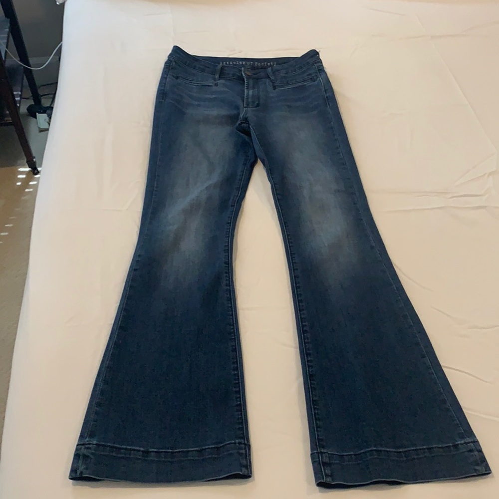 Articles of Society flare/wide leg denim size 27
